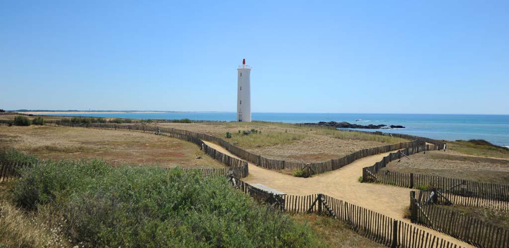 Lighthouse of Grosse Terre in Saint-Hilaire-de-Riez